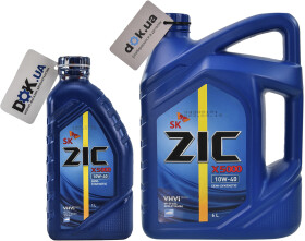 Моторное масло ZIC X5000 10W-40 полусинтетическое