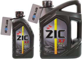 Моторное масло ZIC X7 LS 10W-30 синтетическое