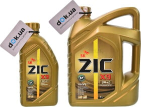 Моторное масло ZIC X9 5W-40 синтетическое
