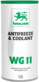 Готовый антифриз Wolver Antifreeze &amp; Coolant WG11 G11 зеленый -38 °C