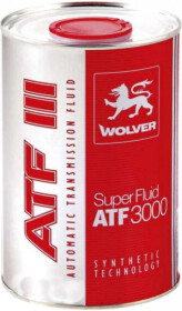 Трансмиссионное масло Wolver Super Fluid ATF 3000 полусинтетическое
