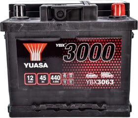 Акумулятор Yuasa 6 CT-45-R YBX 3000 YBX3063