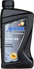 Трансмиссионное масло Alpine High Performance Gear Oil GL-5 80W-90 минеральное