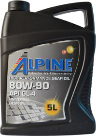 Трансмісійна олива Alpine High Performance Gear Oil GL-5 80W-90 мінеральна