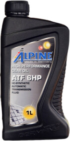 Трансмиссионное масло Alpine ATF 6HP синтетическое