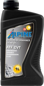 Трансмиссионное масло Alpine ATF CVT синтетическое