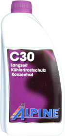 Концентрат антифриза Alpine C 30 G12+ фиолетовый