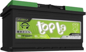 Аккумулятор Topla 6 CT-105-R AGM Start Stop 114105
