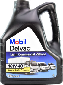 Моторное масло Mobil Delvac Light Commercial Vehicle 10W-40 полусинтетическое