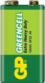 Батарейка GP Greencell Extra Heavy Duty 1604GLF PP3 (Krona) 9 V 1 шт