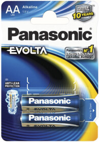Батарейка Panasonic Evolta LR6EGE/2BP AA (пальчиковая) 1,5 V 2 шт