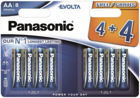 Батарейка Panasonic Evolta LR6EGE/8BW AA (пальчиковая) 1,5 V 8 шт