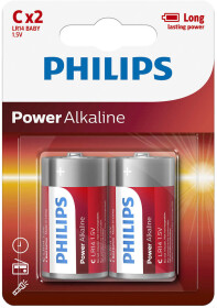 Батарейка Philips Power Alkaline LR14P2B/10 C 1,5 V 2 шт