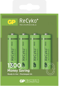 Аккумуляторная батарейка GP ReCyko 25-1068 1300 mAh 4 шт