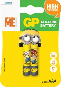 Батарейка GP Minion 25-1064-2-minion AAA (мізинчикова) 1,5 V 2 шт
