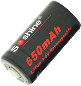 Аккумуляторная батарейка Soshine 11-1005 650 mAh 1 шт