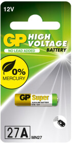 Батарейка GP High Voltage 25-1035 A27 12 V 1 шт