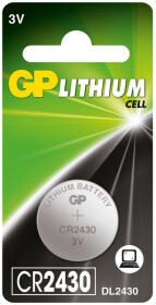 Батарейка GP Lithium Cell 25-1013 CR2430 3 V 1 шт