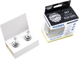 Автолампа Bosma PLUS 120% H7 PX26d 55 W прозрачно-голубая 5462