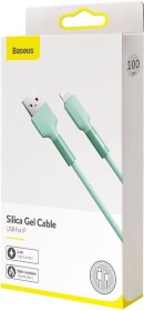 Кабель Baseus Silica CALGJ-06 USB - Apple Lightning 1 м