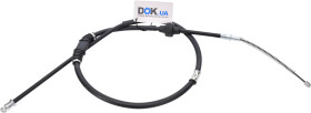Трос ручного тормоза Ashika 13105554r