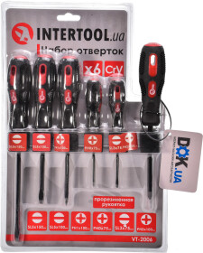 Набір викруток Intertool VT2006 6 шт.