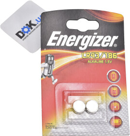 Батарейка Energizer 257-1015 LR43 1,5 V 2 шт