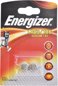 Батарейка Energizer 257-1015 LR43 1,5 V 2 шт