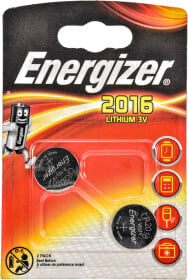 Батарейка Energizer 626986 CR2016 3 V 2 шт
