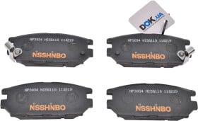 Тормозные колодки Nisshinbo np3034