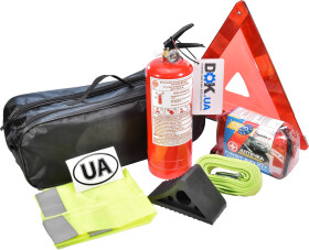 Набір автомобіліста Poputchik Євростандарт 01-011 чорний