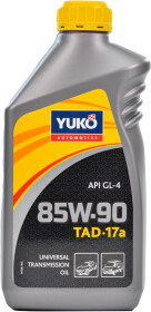 Трансмиссионное масло Yuko ТАД-17а GL-4 85W-90 минеральное