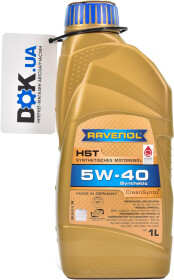 Моторное масло Ravenol HST 5W-40 синтетическое