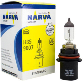 Автолампа Narva HB5 PX29T 55 W 60 W прозрачная 48007C1