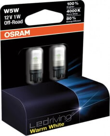 Автолампа Osram LEDriving Premium W5W W2,1x9,5d 1 W белая 2850WW-02B