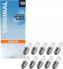 Автолампа Osram Original T4W BA9s 4 W прозрачная 3893-K10SZT