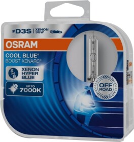 Автолампа Osram Xenarc Cool Blue Boost D3S  PK32d-5 35 W прозрачная 66340CBB-HCB