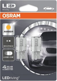 Автолампа Osram LEDriving Standard T20 W3x16q 1 W 7715YE-02B