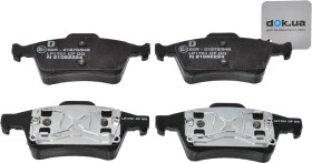 Тормозные колодки Delphi LP1701