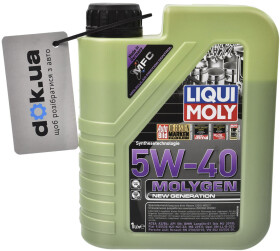 Моторное масло Liqui Moly Molygen New Generation 5W-40 синтетическое