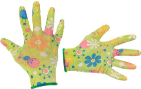 Рукавички робочі Intertool нітрилові зелені