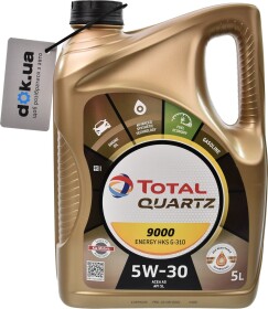 Моторное масло Total Quartz 9000 Energy HKS G-310 5W-30 синтетическое