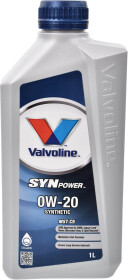 Моторное масло Valvoline SynPower MST C5 0W-20 синтетическое