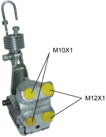 Розподільник гальмівних зусиль Brembo r61022