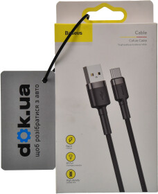 Кабель Baseus Cafule CATKLF-UG1 USB - USB type-C 3 м