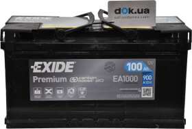 Аккумулятор Exide 6 CT-100-R Premium EA1000