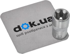 Торцевая головка Force 52612 E12 1/4