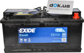 Акумулятор Exide 6 CT-110-R Excell EB1100