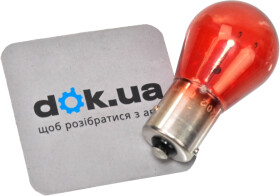 Автолампа Ford BAW15s 21 W красная 1490659