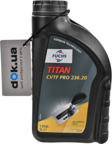 Трансмиссионное масло Fuchs Titan CVTF Pro 236.20 синтетическое